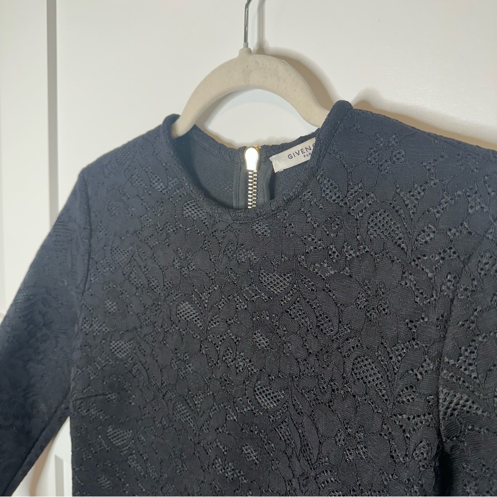 Givenchy Black Lace Dress